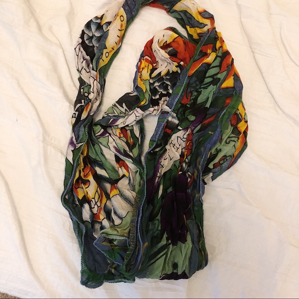 Ed Hardy Multicolor Scarf